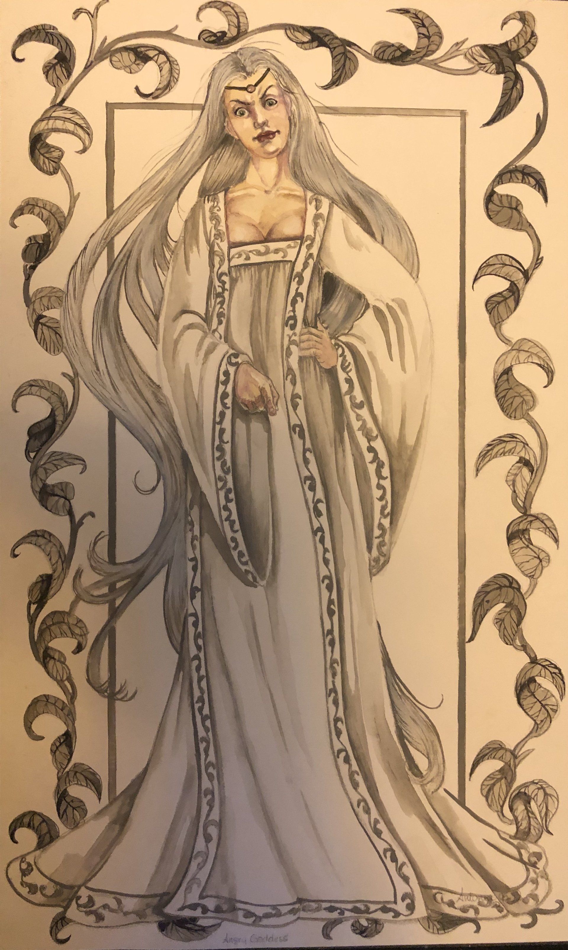 Angry Goddess. Profound Living. Michael Kroth.