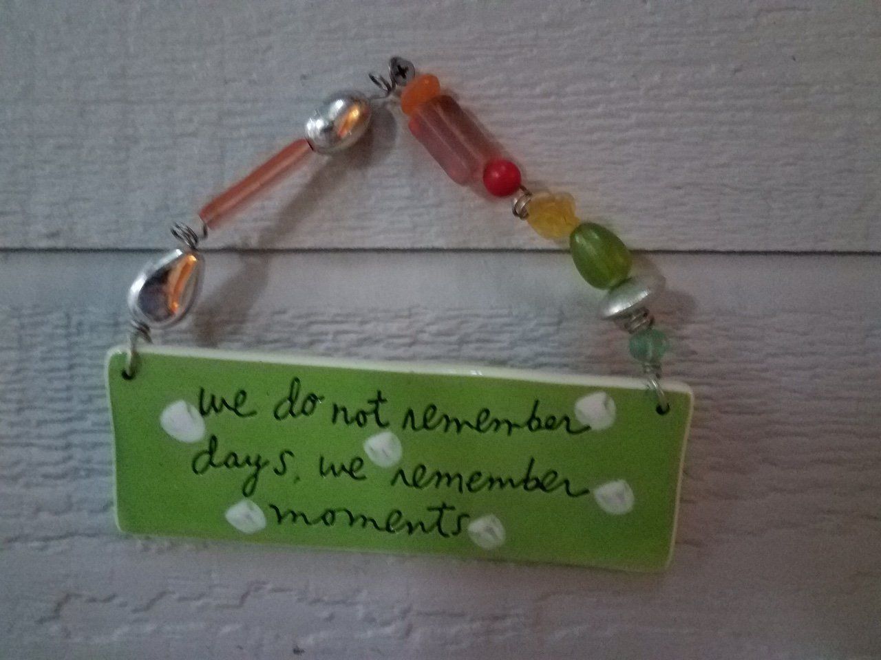 Terry Tako, we do not remember days we remember moments 
