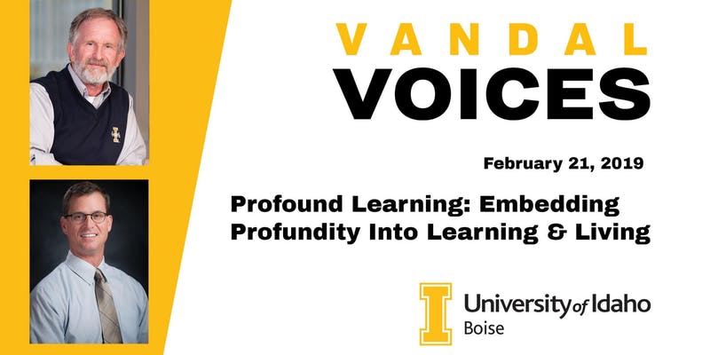 Vandal Voices This Thursday, Profound Living, Michael Kroth