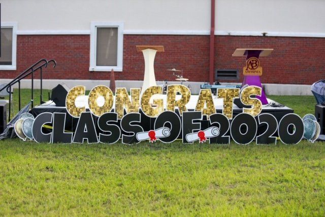 Congrats Grad Yard Cards