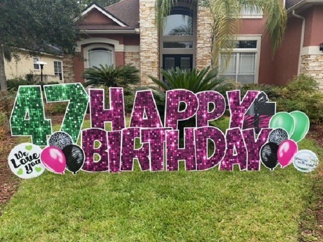 Happy Birthday Yard Cards