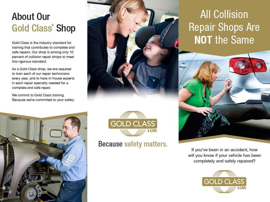 Gold Class Shop — Gold Class I-CAR in Traverse City, MI