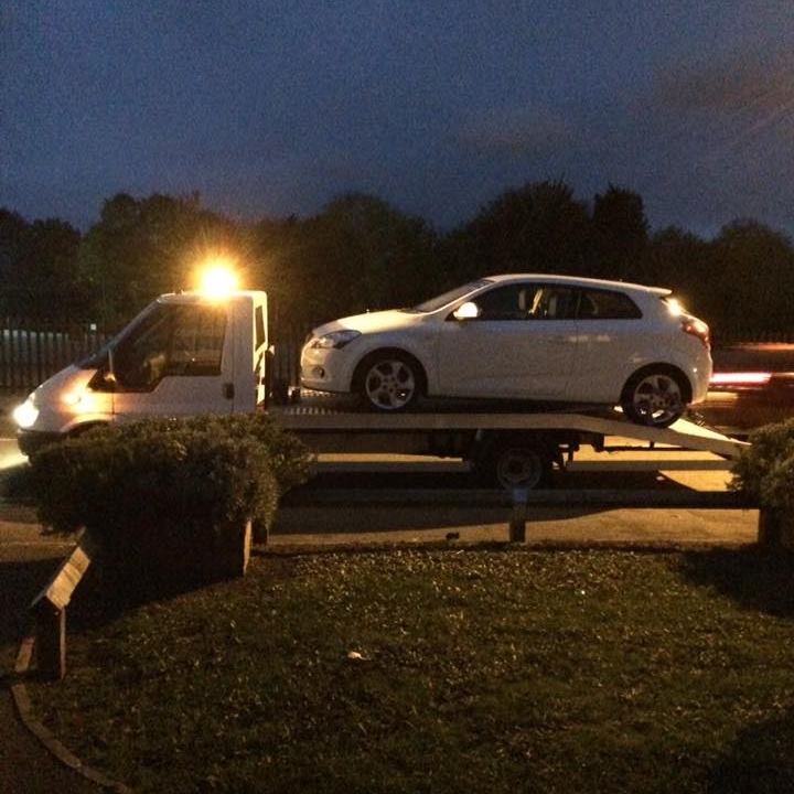 Car breakdown recovery