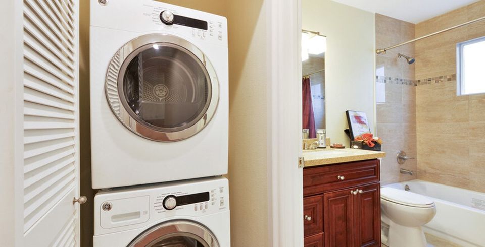 washer and dryer