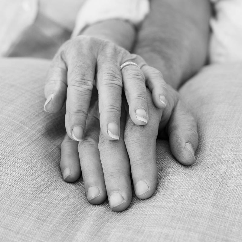 holding hands