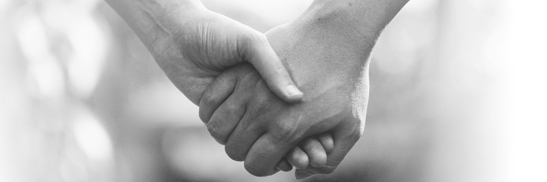 holding hands