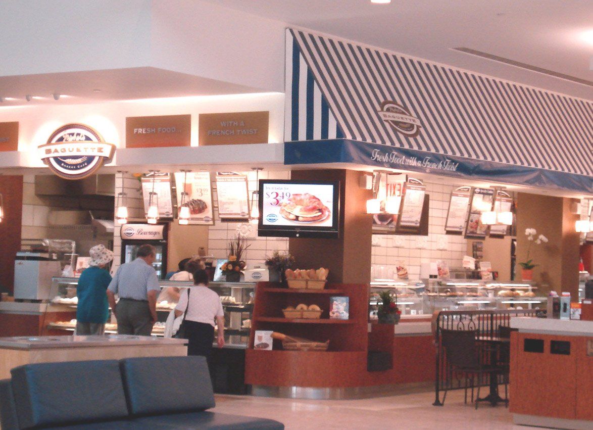 Michels Baguette interior design by karen klucowicz