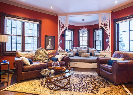 Living room interior by Karen Klucowicz