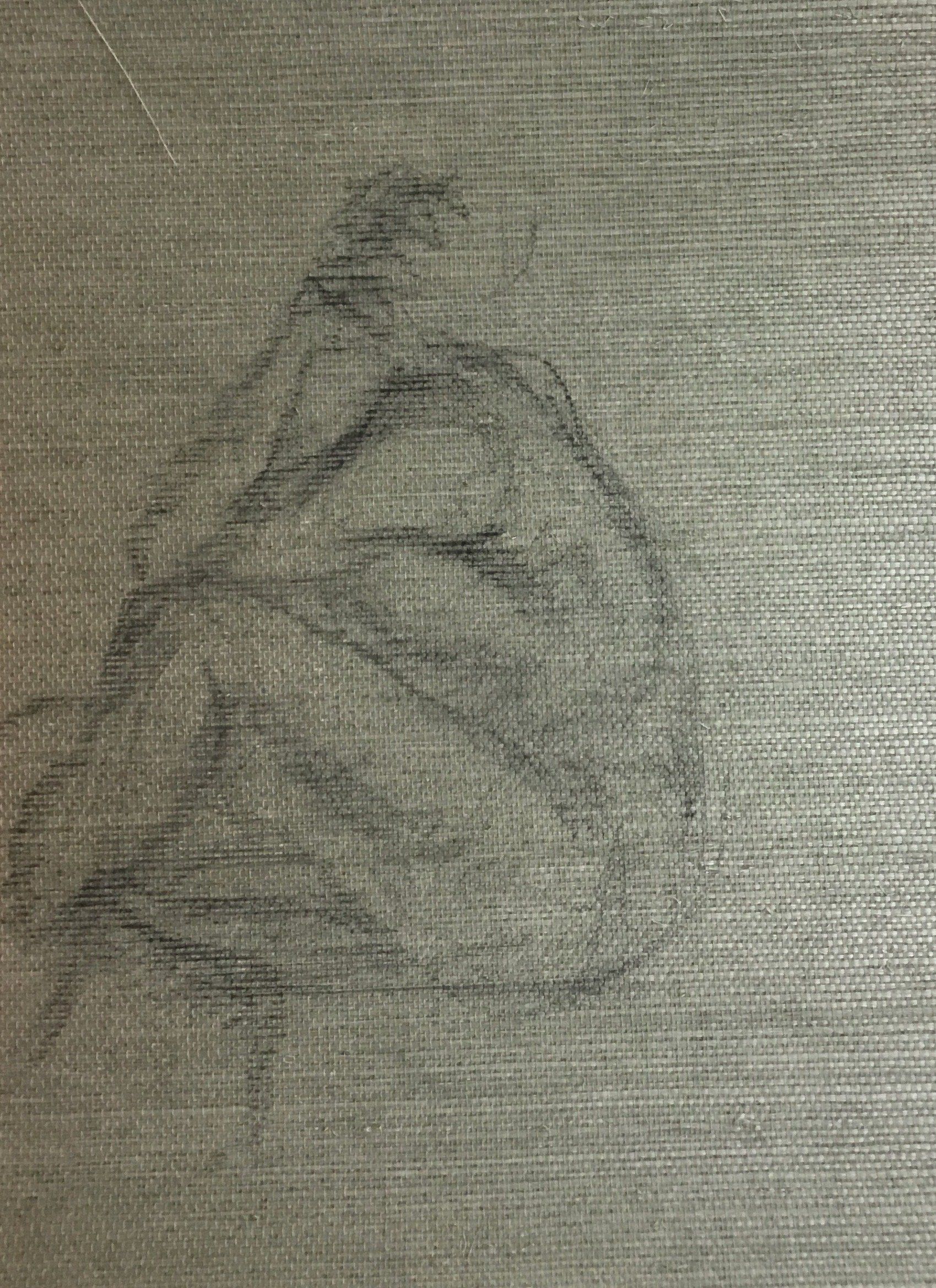 Hamilton art by k2 sketch on wallcovering