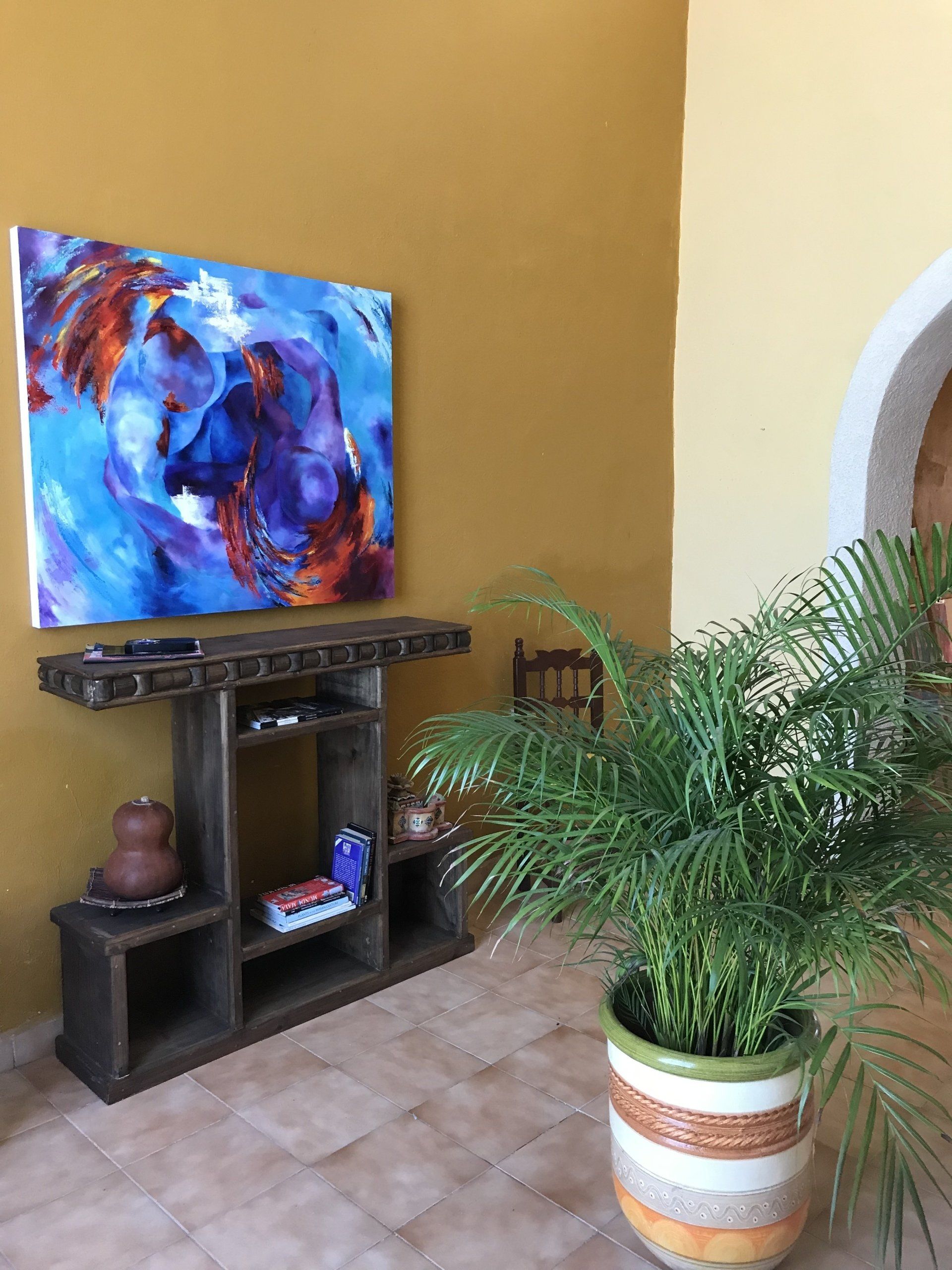 Art commission by Karen Klucowicz installed in Merida, Mexico