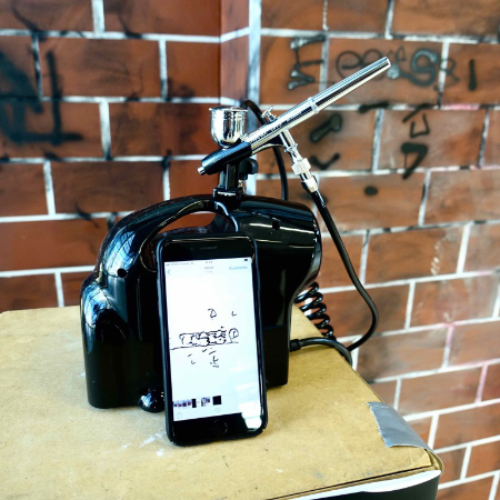 Amazing Augmented Tagger Machine at Cities Without-Summit in Hamburg