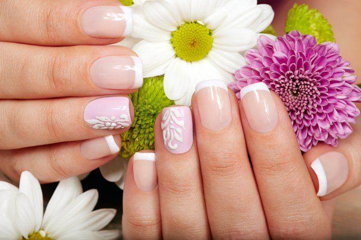 Hands with Manicured Nails — Cheshire, CT — ManiPedi Come 2 U