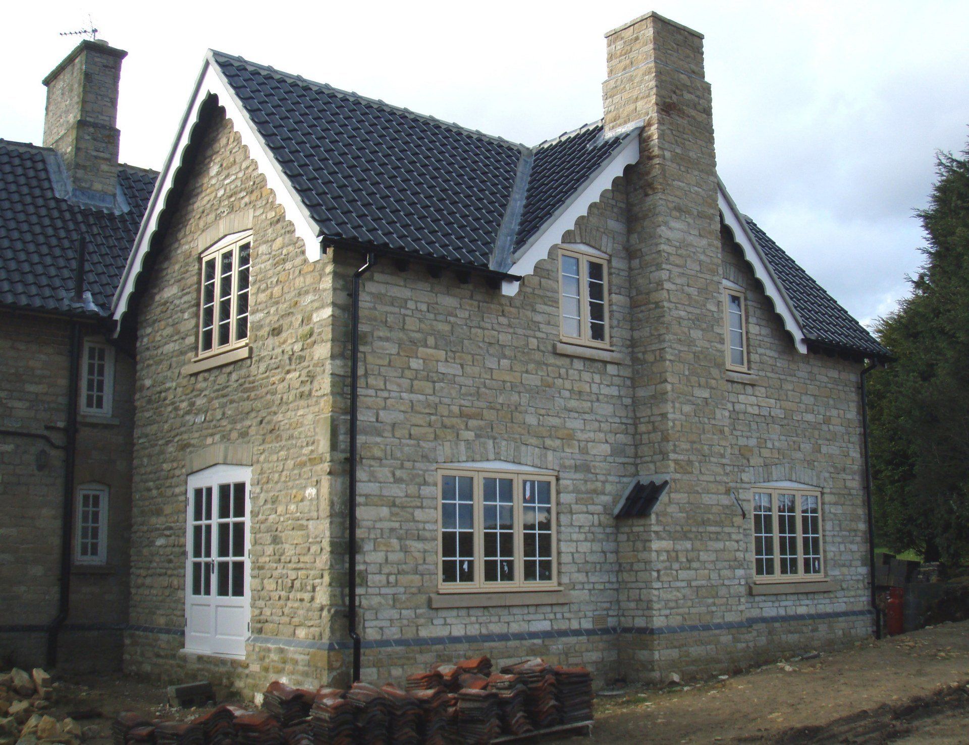 Two storey extension