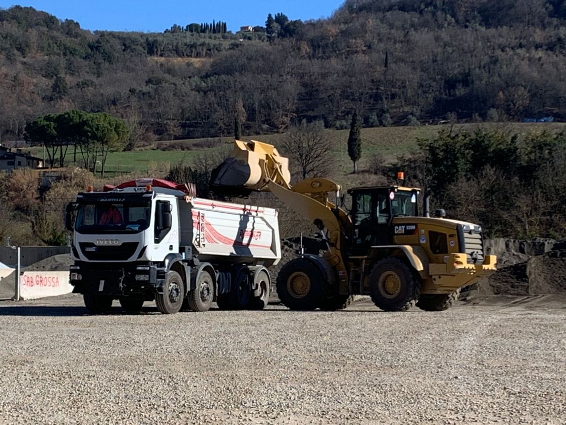 raccolta materiali da costruzione