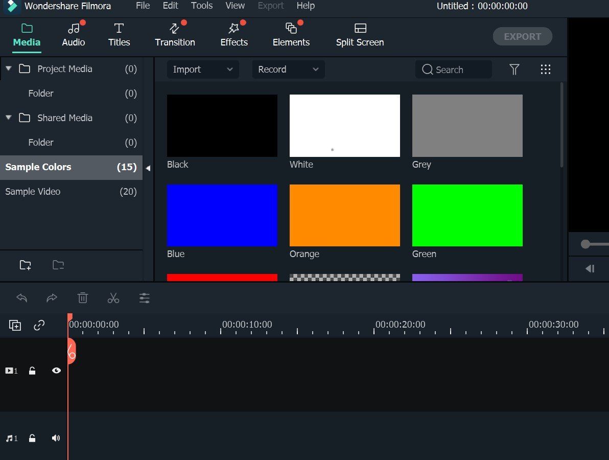 A computer screen with a bunch of different colored boxes on it