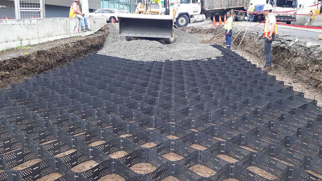 Estabilización de Suelos con Geoceldas