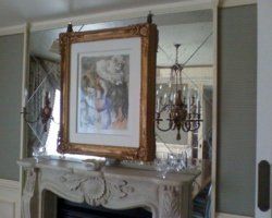 Diamond Wall - custom art glass in Baltimore, MD