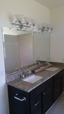 Beveled Vanity Mirror - custom art glass in Baltimore, MD