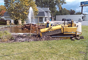 Underground Utilities Outside the House — Toledo, OH — Alternative Plumbing Plus, Inc.