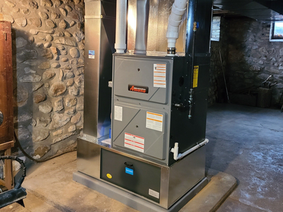 Furnace in basement