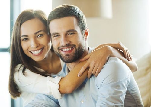 Happy couple