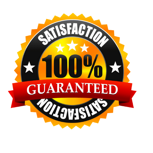 100% Satisfaction Guaranteed