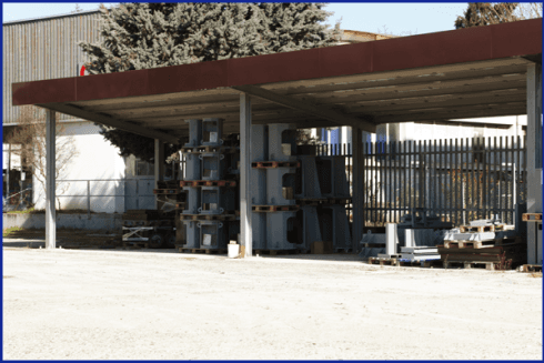 Magazzino in ferro