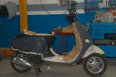 Moto per verniciare