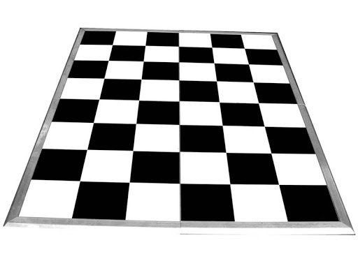 Black and White Dance Floor