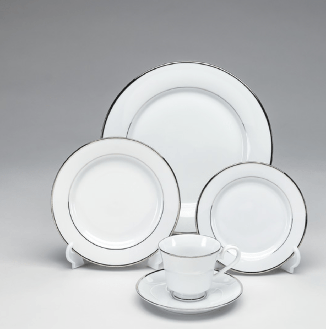 White With Silver China