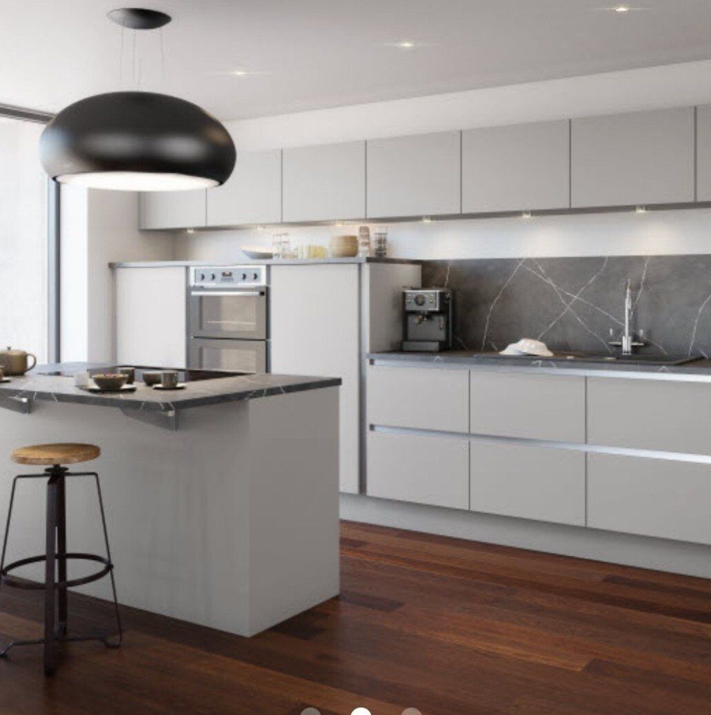 Kitchen Fitters in Ayrshire Integra Light Grey