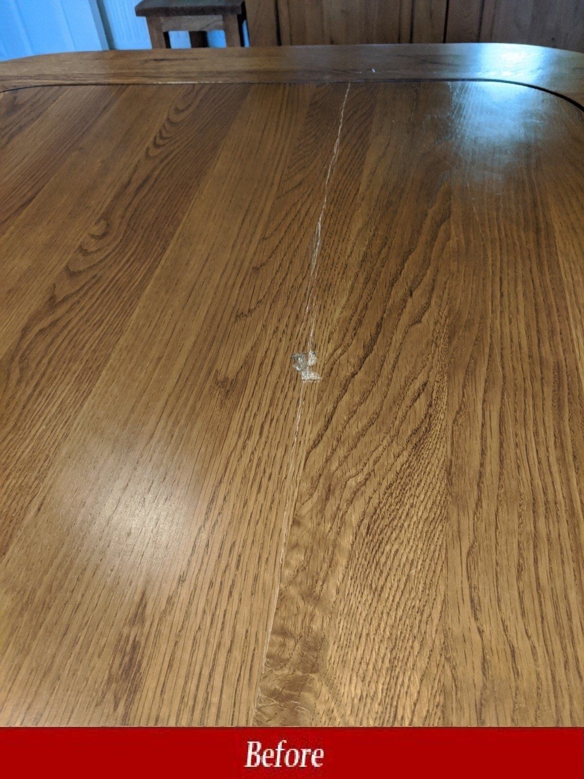 Scratched Table