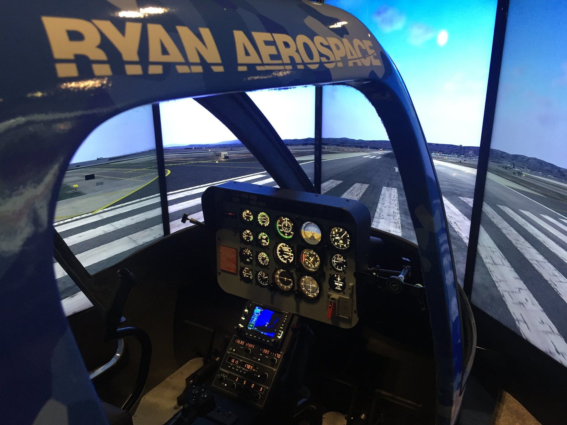 RYAN AEROSPACE Bell 206 / 407. Certified by the FAA as an Advanced Aviation Training Device (AATD simulator)