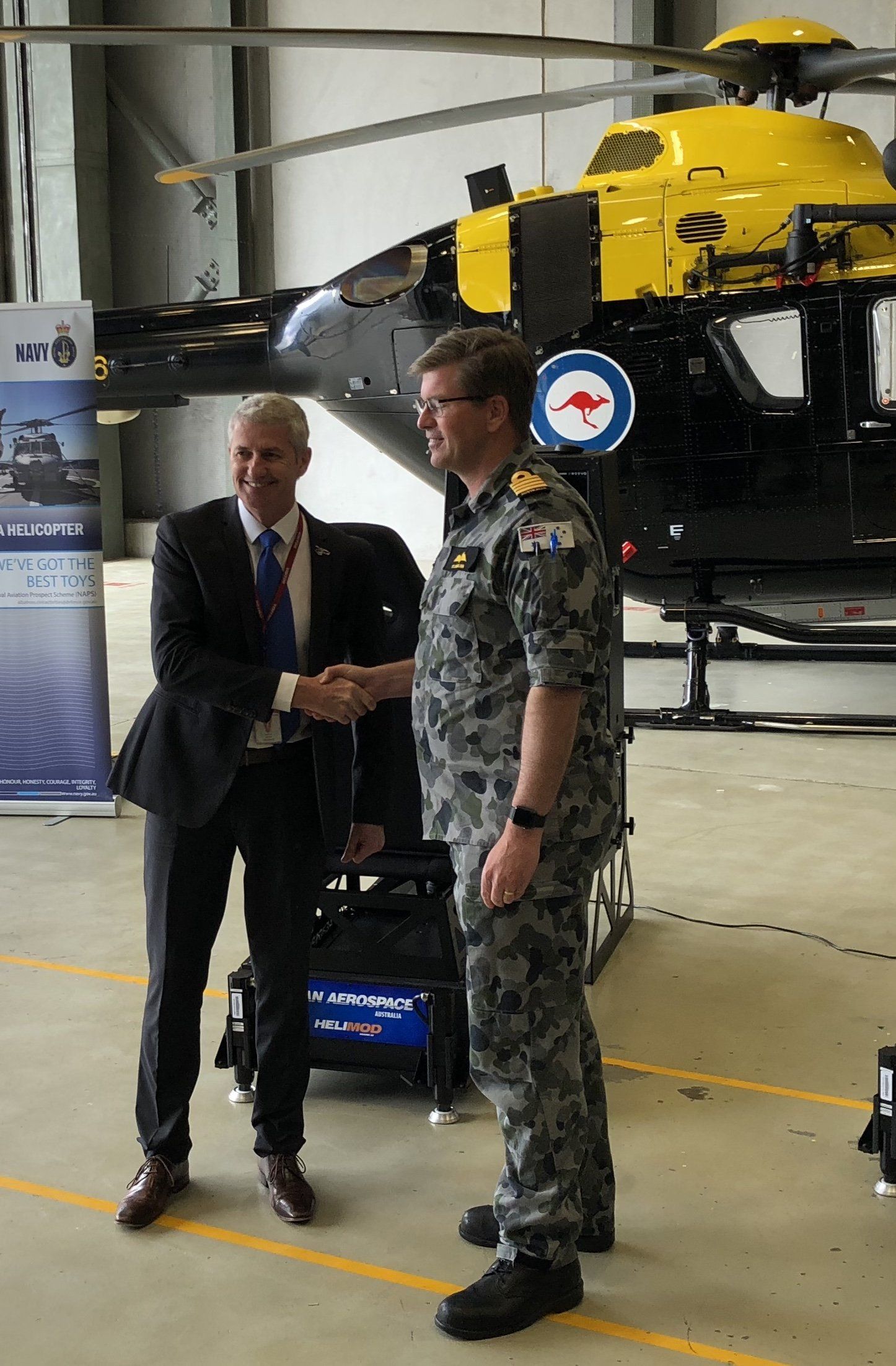 RYAN AEROSPACE HELIMOD Mark III with Australian Navy
