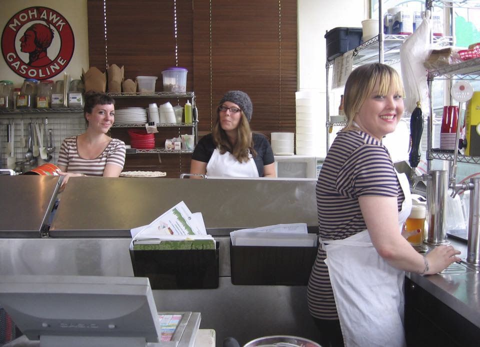 women in kitchen