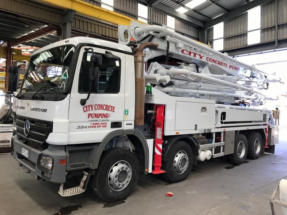 boom concrete pump