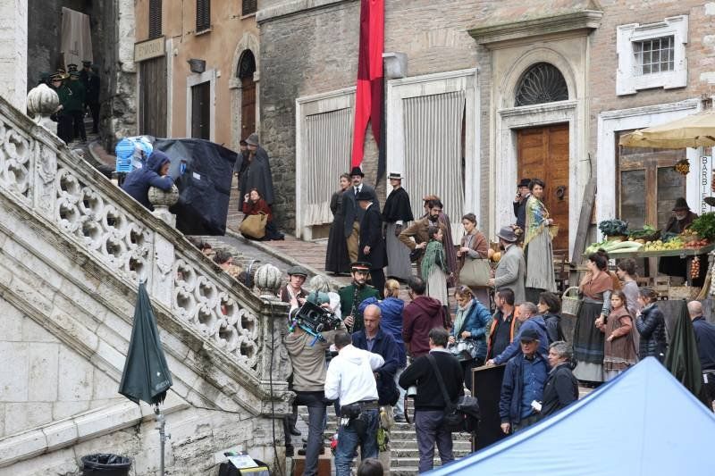 Costruzione di scenografia per Cinema