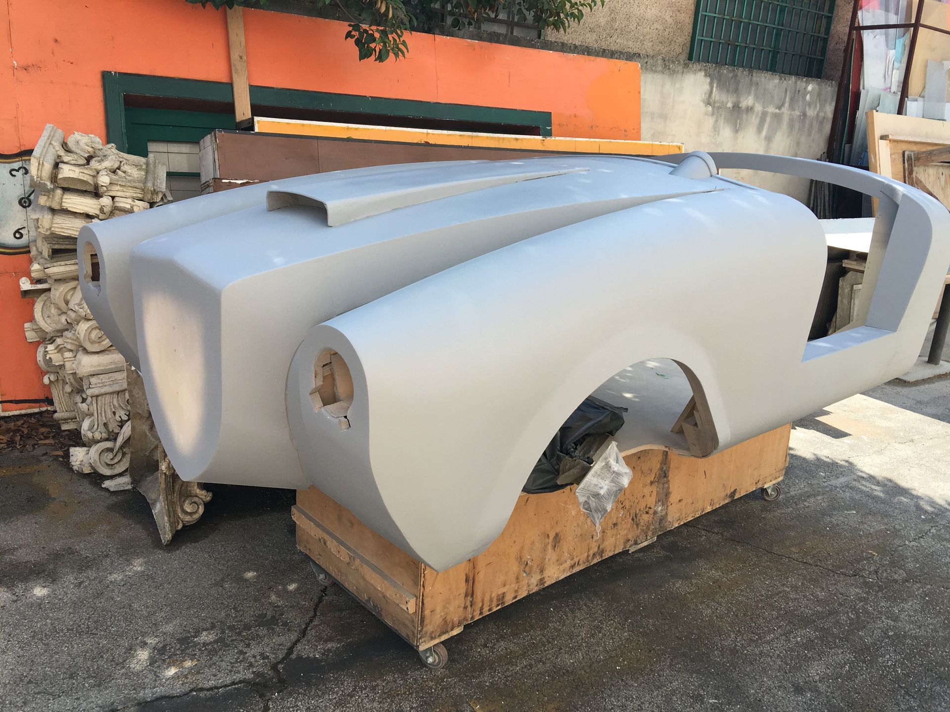 Riproduzione in legno Lancia Aurelia