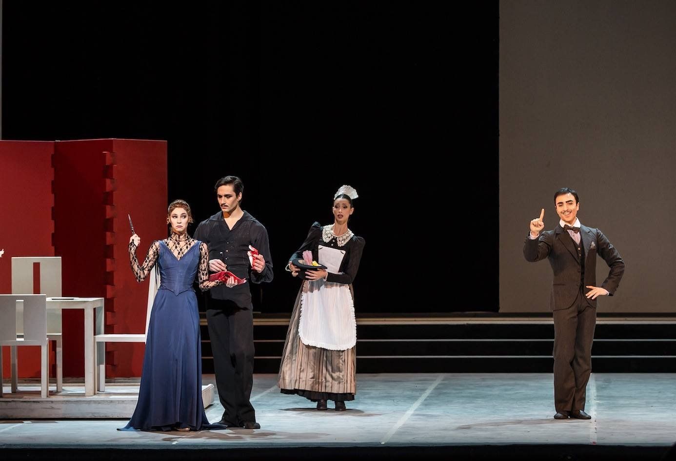 Allestimento scenografico per teatro dell'Opera di Roma