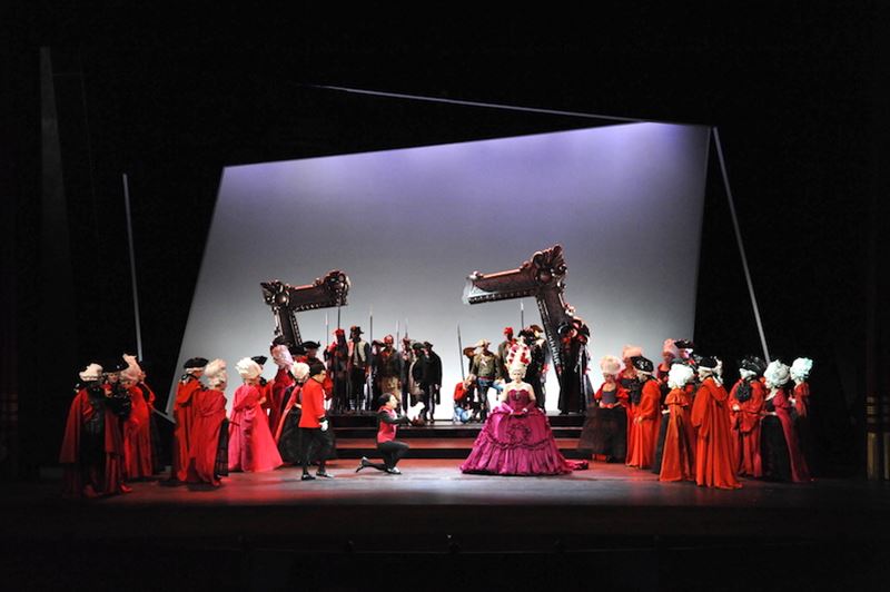 Allestimento scenografico per il teatro