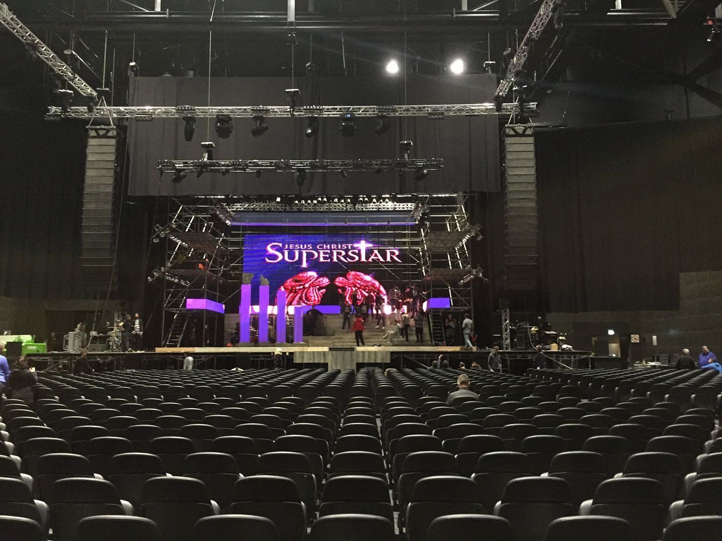 Allestimento Scenografia Teatrale per musical Jesus Chris SuperStar