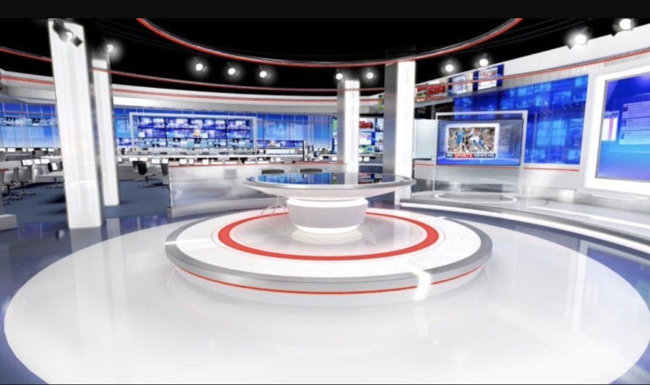 Allestimento Scenografico Studio Televisivo Sky Sport