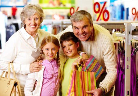 Family Doing Shopping — Olympia, WA — Bliss & Skeen, CPAs Family Doing Shopping — Olympia, WA — Bliss & Skeen, CPAs