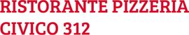 RISTORANTE PIZZERIA CIVICO 312-LOGO