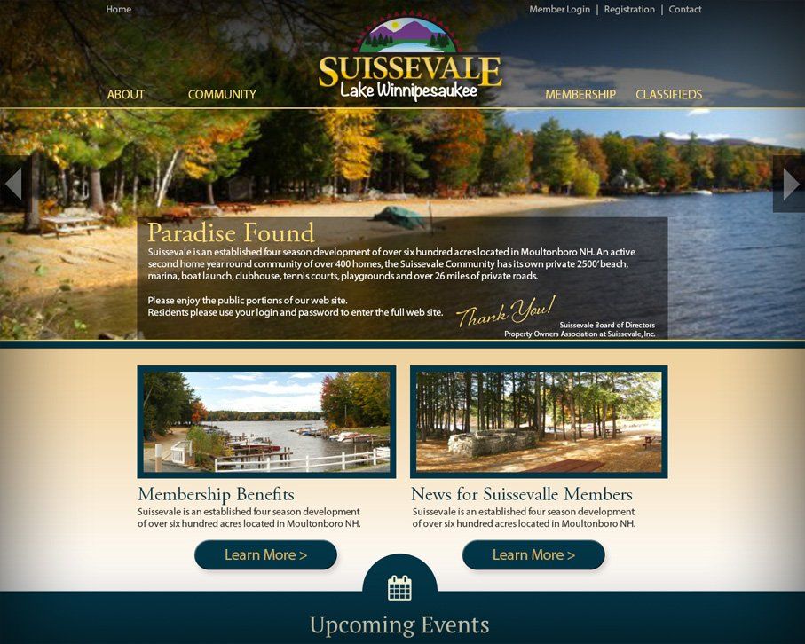 Community web design
