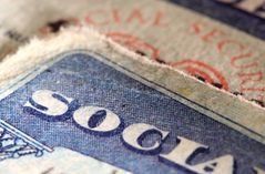 Corner Of Social Security Card