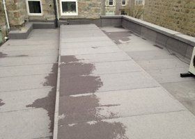 Felt roofing