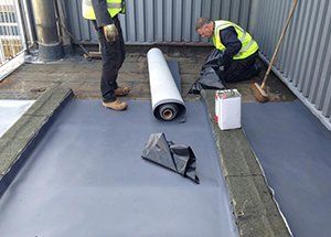 Flat roofing services