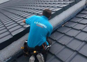 Slate roofing