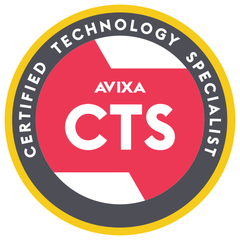 Go to to AVIXA Web site AVIXA CTS Designation